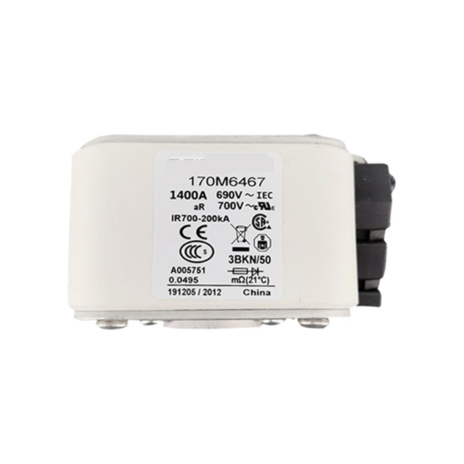 170M6468 componente digital de fusible bajo voltaje 3