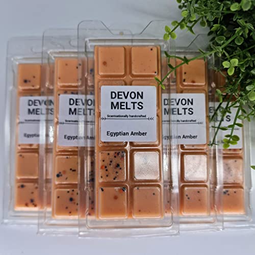 Devon Melts - Ambra egiziana (autunno speciale), 100% cera di soia altamente profumata Snapbar