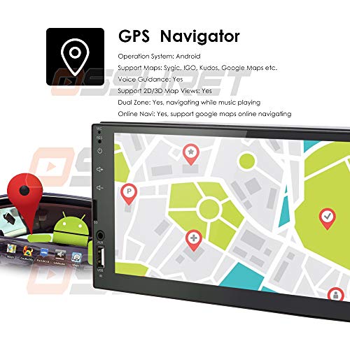 Universele 2 Din 7 inch touchscreen auto autoradio GPS navigatie Android 9.0 OS in Dash multimedia speler WiFi BT… - Image 4