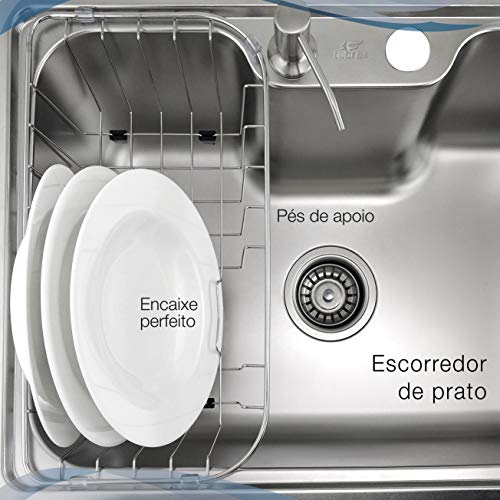 Cuba Cozinha Gourmet Aço Inox Luxo C/Acessórios Tubrax