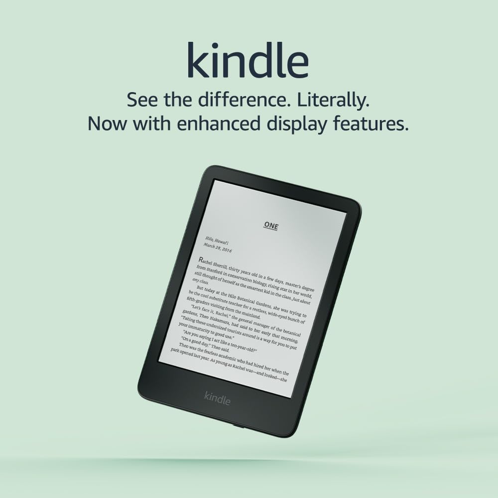 Amazon.com: New Amazon Kindle (16 GB) - Lightest and most compact