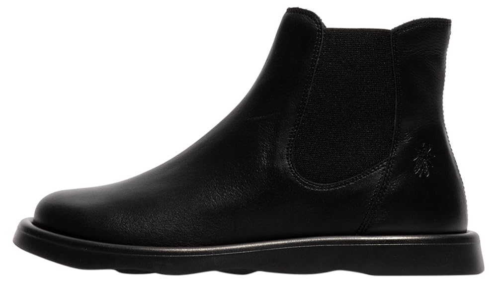 Fly London TICH099FLY, Fashion Boot Donna, Black, 39 EU
