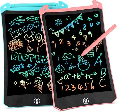LCD Drawing Tablet for Kids,RaceGT Drawing Pad Kids Toys for 3 4 5 6 Year Old Boy Girls Etch a Sketch LCD Writing Tablet Back to School Mess Free Doodle Board Holiday Travel Essentials Birthday Gifts