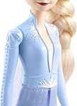 Mattel Disney Frozen Toys, Elsa Fashion Doll & Accessory with Signature Look, Inspired by Disney Frozen 2 | Posable Doll in Signature Travel Outfit with Cape, Skirt & Boots and Braided Hair, Inspired by Disney Frozen 2