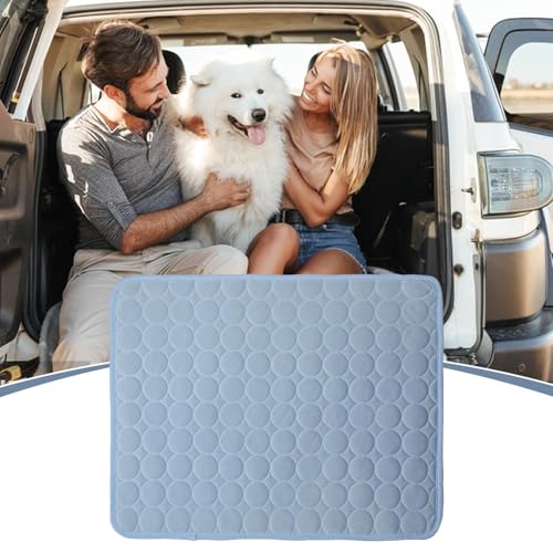 Tapete Refrescante Para Cães,Cama Refrescante Lavável e Portátil Para Cães | Almofada Refrescante Do