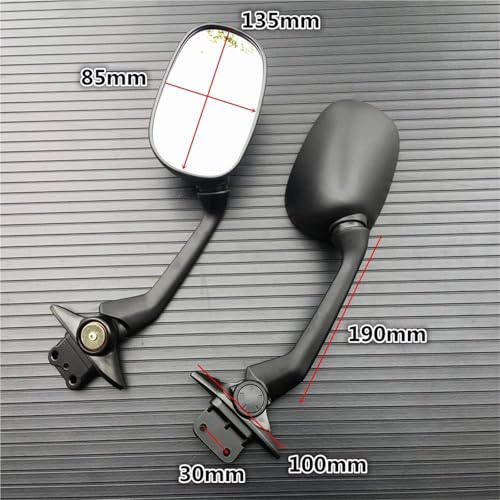 Accesorios para motocicletas espejos retrovisores TMAX 530 recambios carenado 2012-2019 005 4