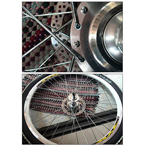 FREAHAP R Bicycle Spokes Rustproof Steel Mountain Bike Spokes with Nipples 200mm