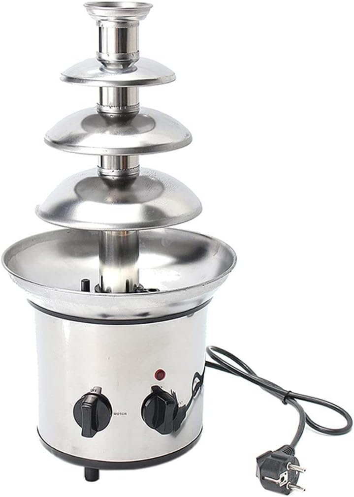 Chocolate Fountain Waterfall Melting Machine 170 W Ne-2321 White