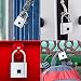 Candado Huella Dactilar Seguridad, Cerradura Electronica Sin Llave Inteligente IP65 Candado Recargable...