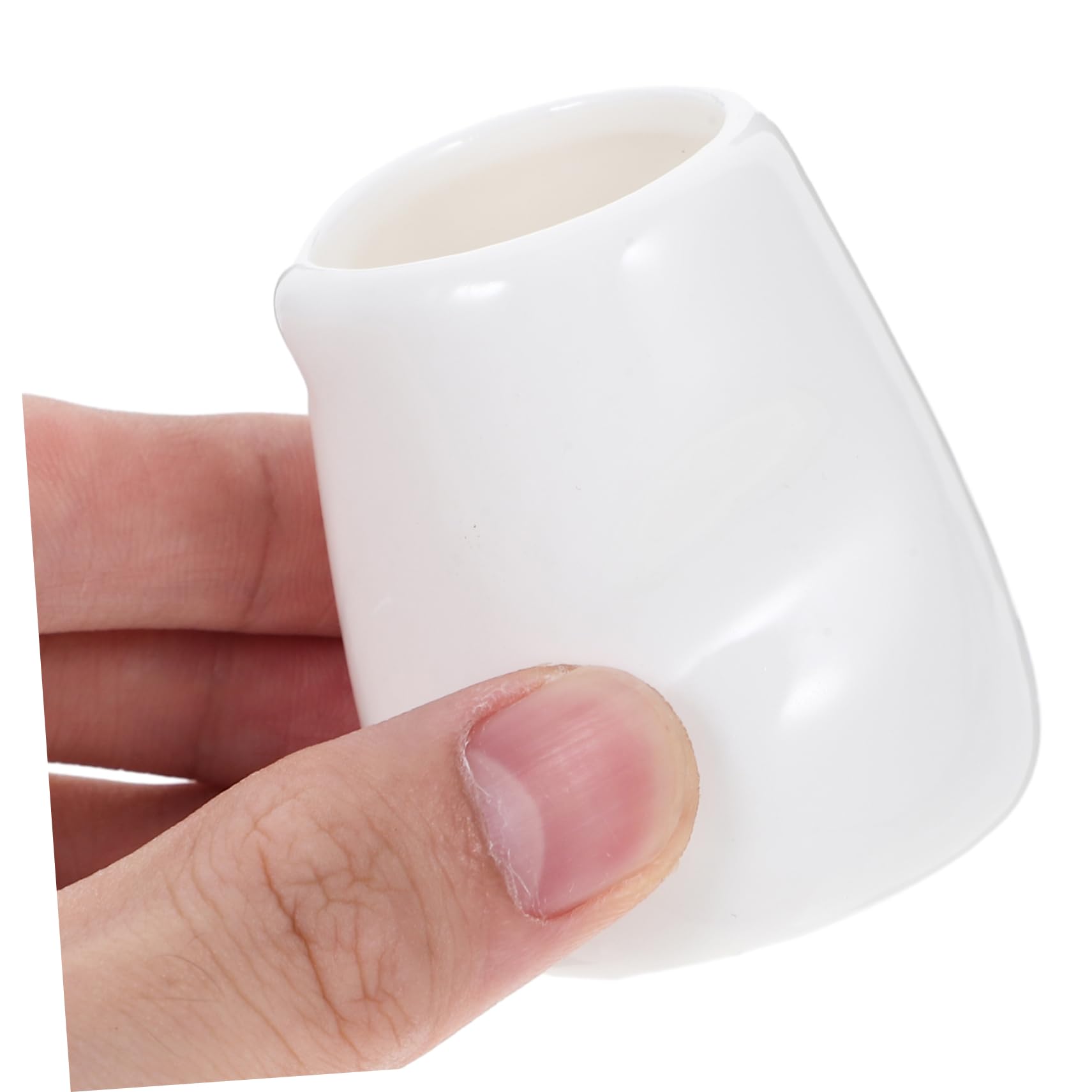 4 Ensembles Mini Tasse De Lait Pichet À Sirop Pichet À Lait Coupes Mignonnes Tasses Carafe Petit Lanceur De Lait Pouche De Lait en Porcelaine Céramique Blanche 2 Pièces * 4