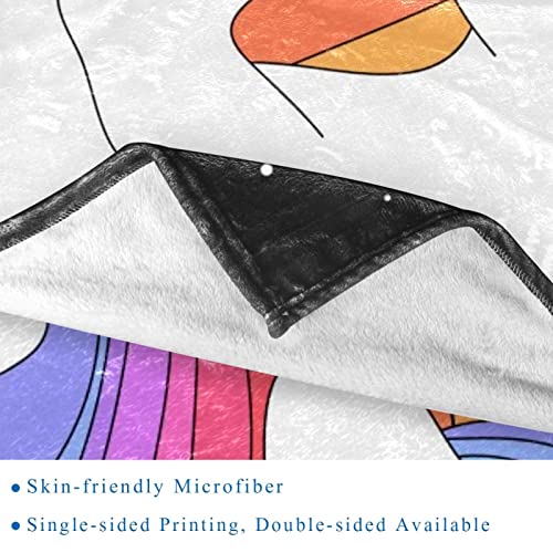 Couverture microfibre anti-froid légère et douce pour canapé et lit - 3