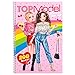 Produktbild Depesche 11120 Malbuch mit Stickern, TOPModel Dress me up, ca. 26 x 17,5 x 1,5 cm