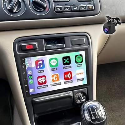 7 Inch Android 13 Car Stereo for Honda Accord 1994-1997, Double Din Radio with Wireless CarPlay & Android Auto, 2GB+32GB, GPS Navigation, Bluetooth, WiFi, SWC, Backup Camera