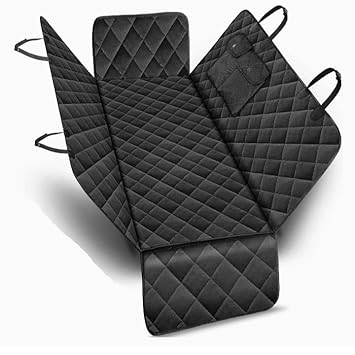 Petsco Size Medium Luxurious Pet Dog Back Seat Cover Protector Waterproof Hammock for Dogs Backseat Protection Against Dirt and Pet Fur Durable Pets Seat Covers for Cars