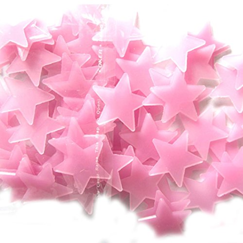 Generic stelle fluorescenti adesive, 100 pezzi