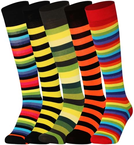 Image of Mysocks Unisex Knee High Stripe Socks