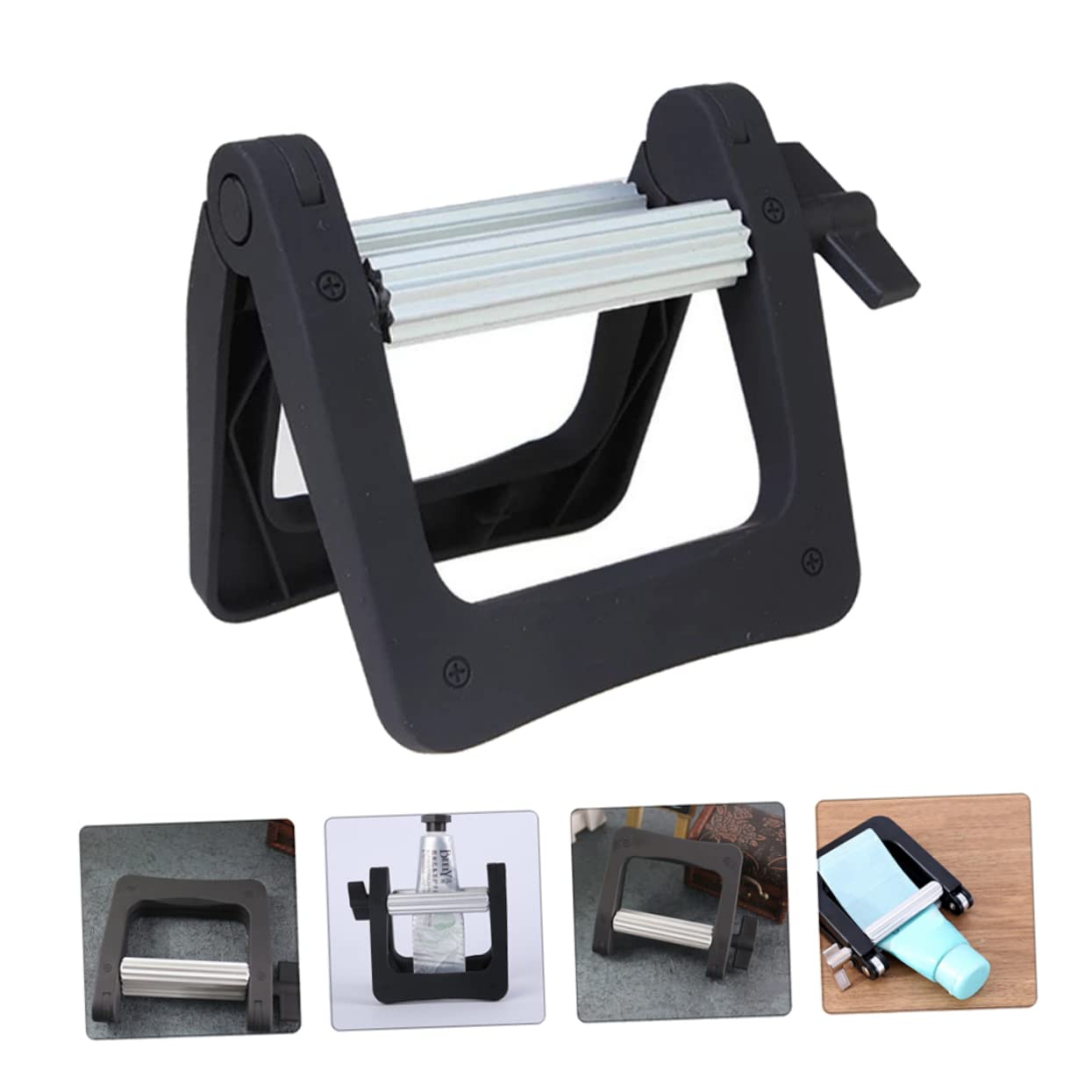 Beaupretty 3piezas Exprimidor De Tubos De Negro Squeezer Ergonómico Para Pasta De Dientes y De Usar y Duradero