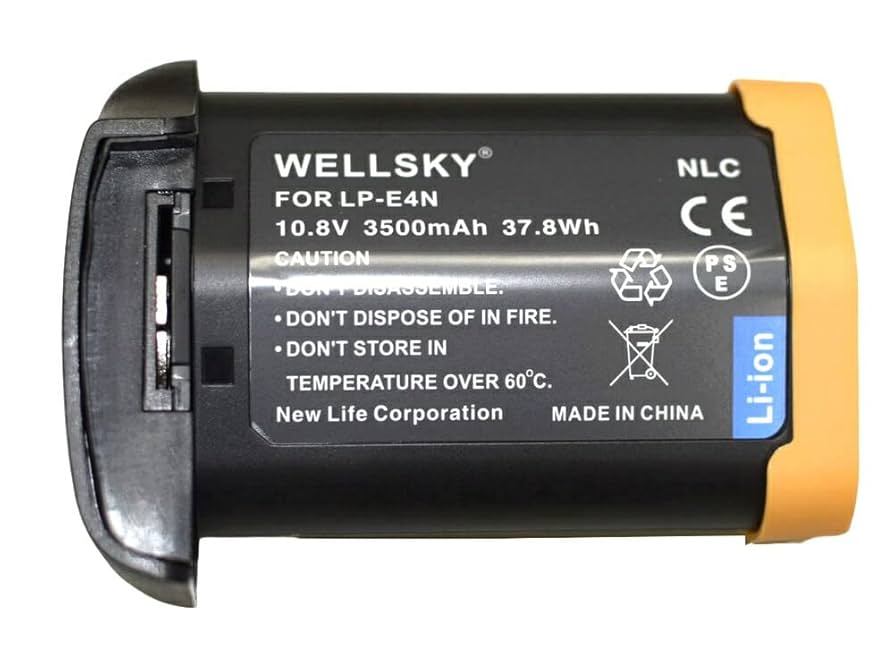 Canon - Canon カメラバッテリー LP-E4N Amazon | 「Power-connoisseur」 Canon対応 リチウムイオン充