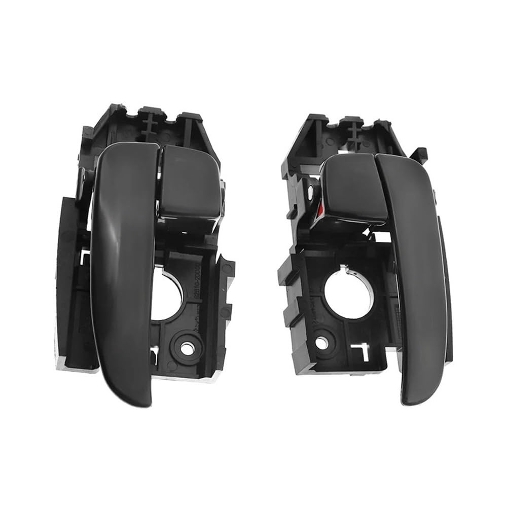 Xyszqjzyp A Pair Car Interior Door Panel Handle For Elantra 2001 2002 2003 2004 2005 2006 Car Left Right Interior Door Handle Oem 82610-2D000 82620-2D000 82610-2D010