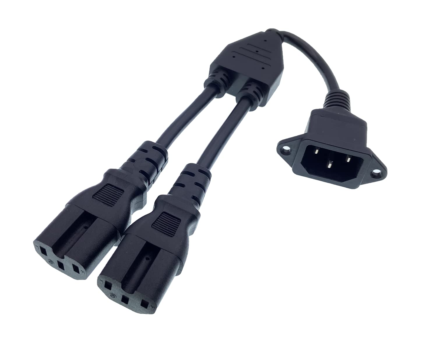 Amazon.com: YCYUYUFUNS IEC320 Y Splitter Cable C14 to 2 Way C13