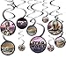 Star Wars Hanging Swirl Decorations | Assorted Designs | 12 Pcs