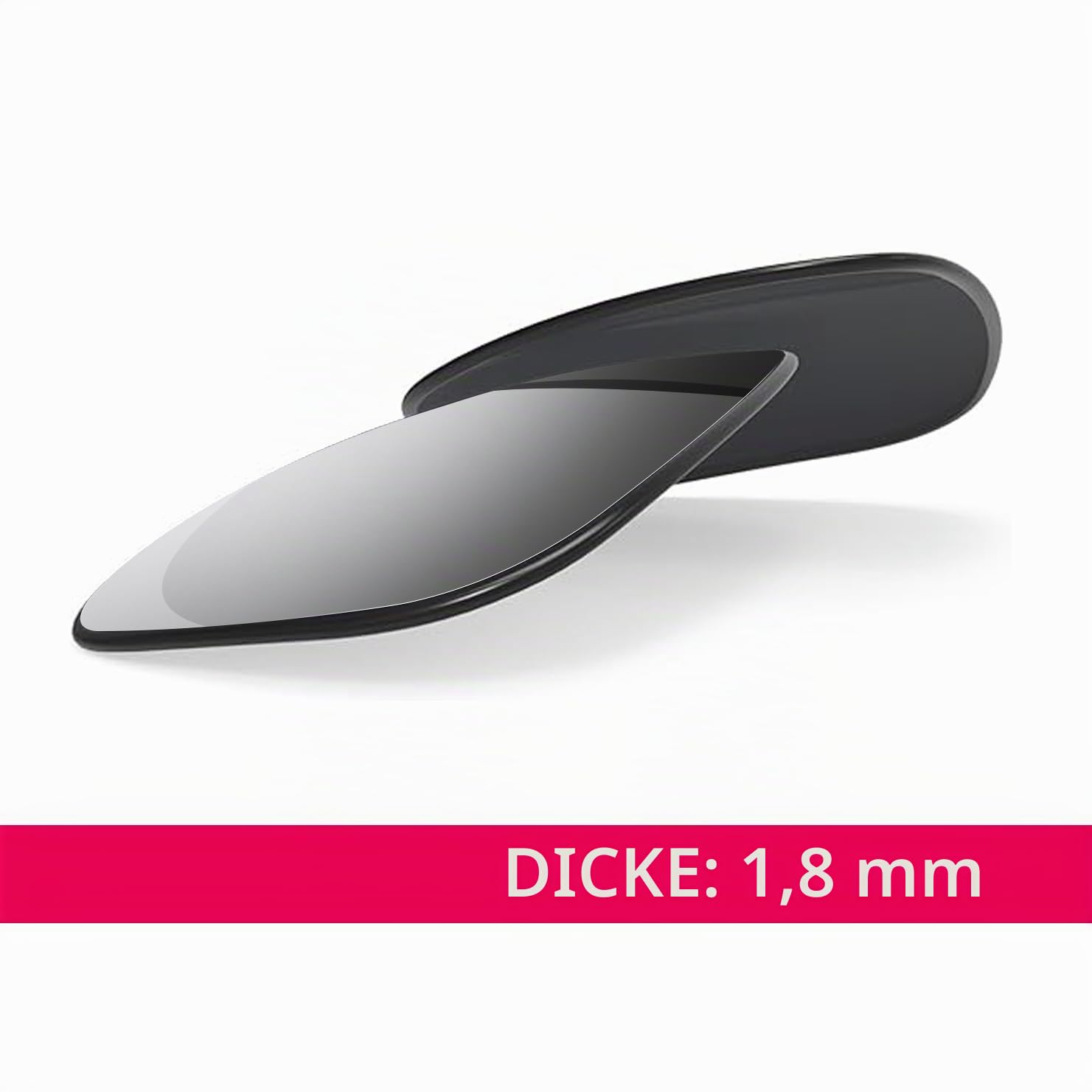 Ersatz-Sonnenbrillengläser für Oakley Holbrook-Gläser OO9102, 55 mm, Dicke: 2,0 mm