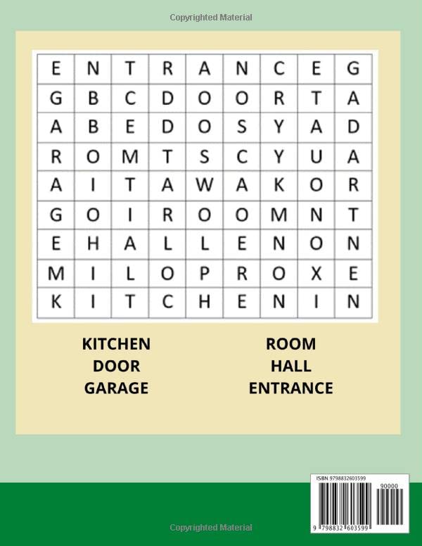 Miniatura 2 de Sopa de Letras para Niños en Ingles (entre 6-10 años) 50 Juegos para Aprender Ingles y Vocabulario Basico para Niños de 6 a 10 años con Soluciones y