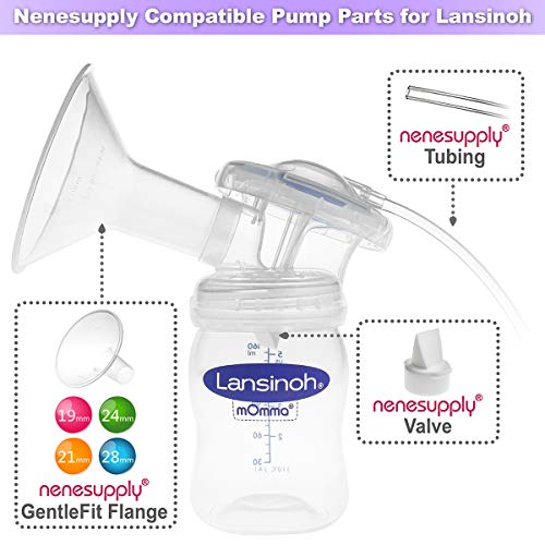 image for Nenesupply 21mm Breastshield Flange Compatible with Lansinoh Breastpum