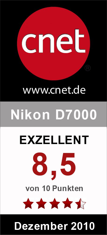 Nikon D7000 SLR-Digitalkamera 16 Megapixel 39 AF-Punkte LiveView Full-HD-Video Kit AF-S DX 18-105 VR