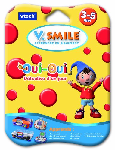 VTech - Cartouche de jeu V.Smile (Motion) Oui Oui - 84465