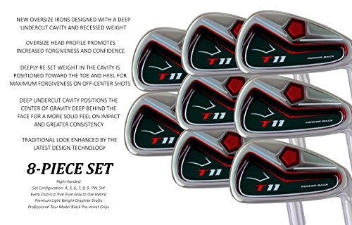 T11-Power-Back-Tall-hierro-juego-de-4-Sw-Custom-Made-palos-de-golf-mano-derecha-regular-R-Flex-acero-canas-medianas-Grips-1-Ya-hombre-estandar-Irons