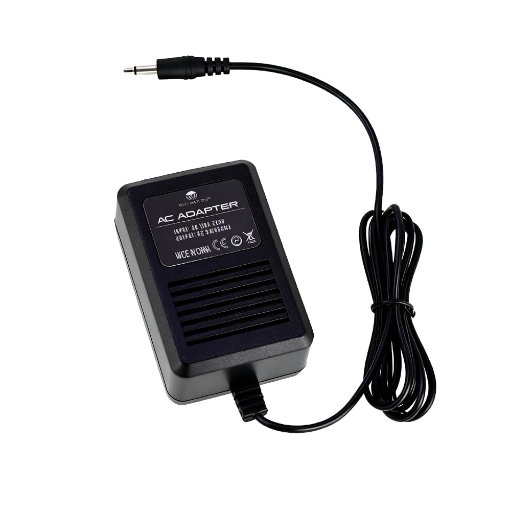 AC Power Supply Adapter Plug Cord Compatible for Atari 2600 System Console US Plug