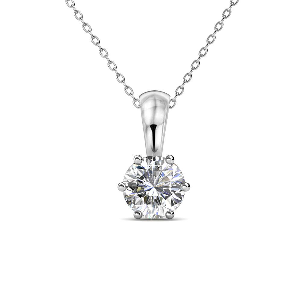 Cate And Chloecate And Chloe 18k White Gold Plated Birthstone
