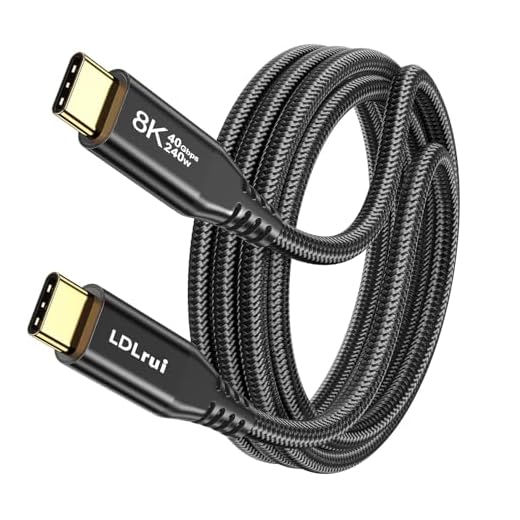 High-Speed USB C Thunderbolt 4 Cable