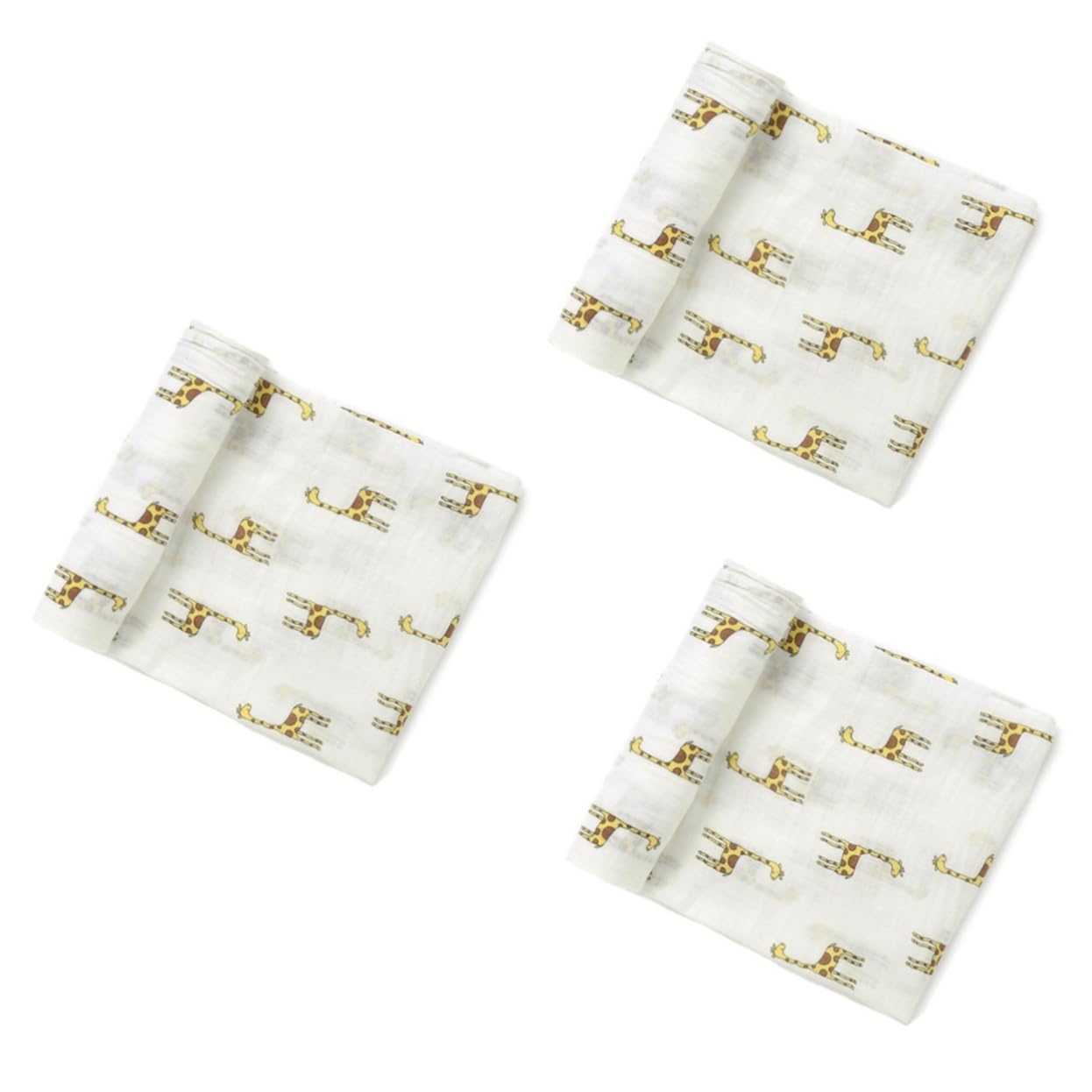 BESTonZON 3 Pz coperta infantile gli elementi essenziali del bambino devono avere coperta per bambini in mussola asciugamano fasciare coperta di mussola coperta per neonati ragazza necessità