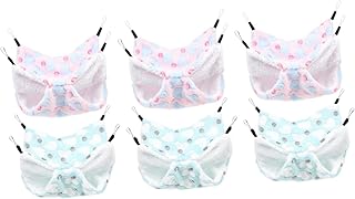 NOLITOY 6 Peças Rede De Hamster Cama De Porquinho Da Índia Cama De Hamster Esconderijo Túnel De Gato De Pelúcia Rede De Porquinho Da Índia Rede De Gato De Estimação Rede De Hamster Gaiola