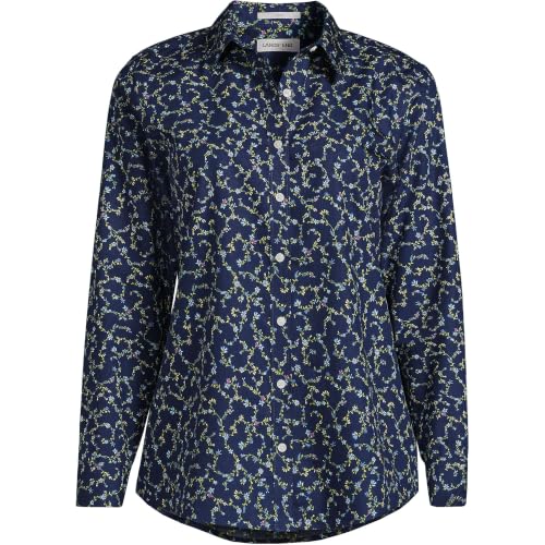 Image of Lands' End Women's Pinwale Cord Long Sleeve Shirt