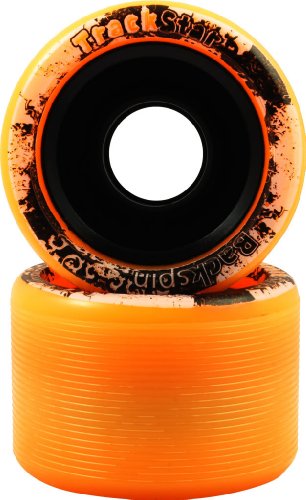 Vanilla Backspin Track Star Quad Roller Speed Skate Wheels 89A (Orange)