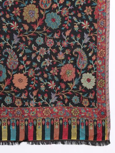 Zamour Kani Weave Shawl Men Black - Image 7