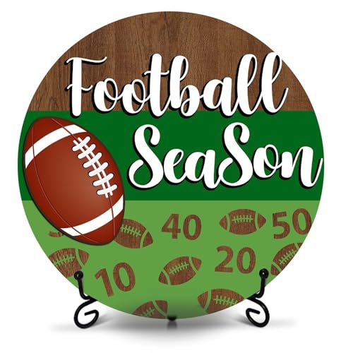 patcate Football Season Fall Desk Decor