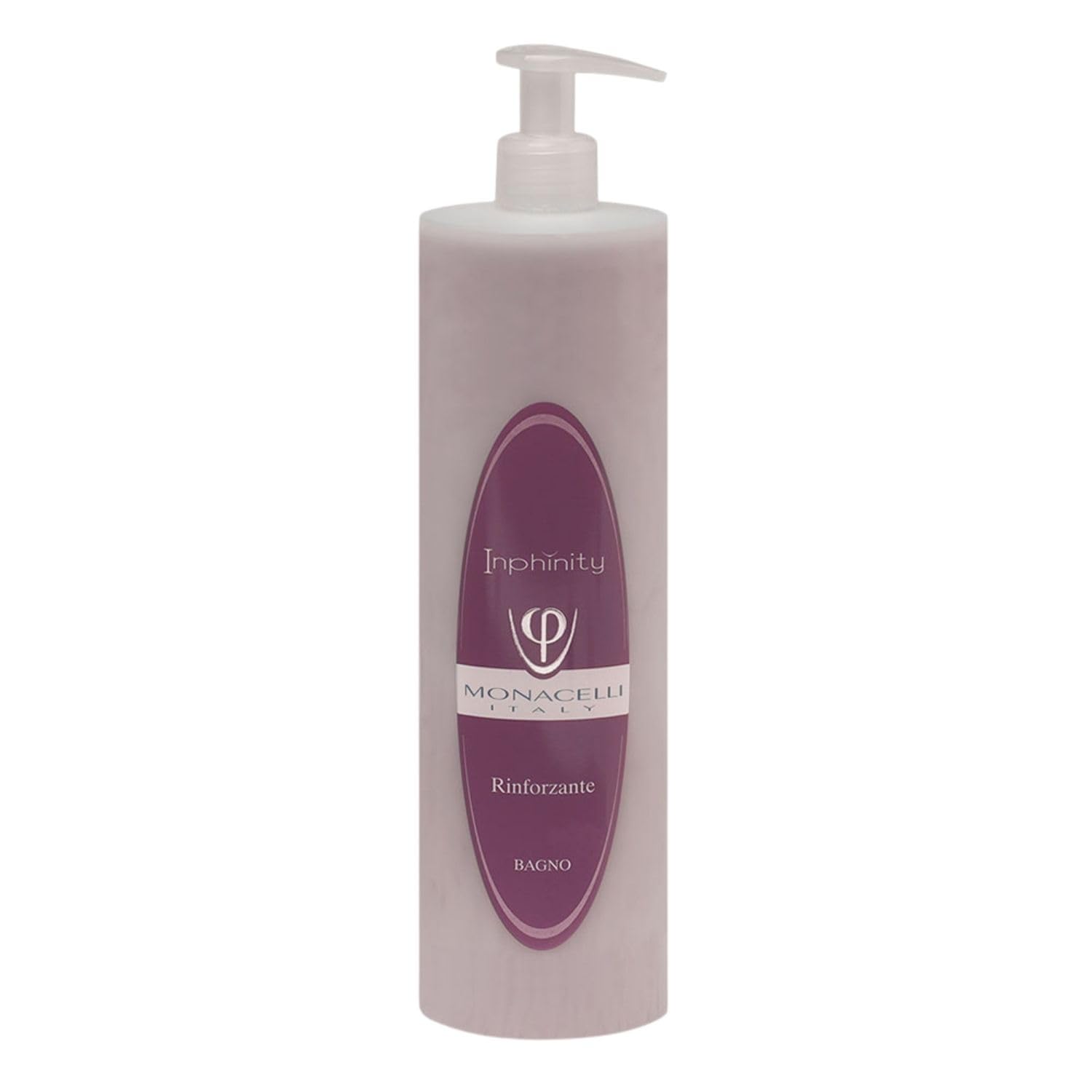 Monacelli Inphinity Bagno Shampoo Rinforzante 1000ml detergente cremoso delicato per prevenire e contrastare la caduta dei capelli