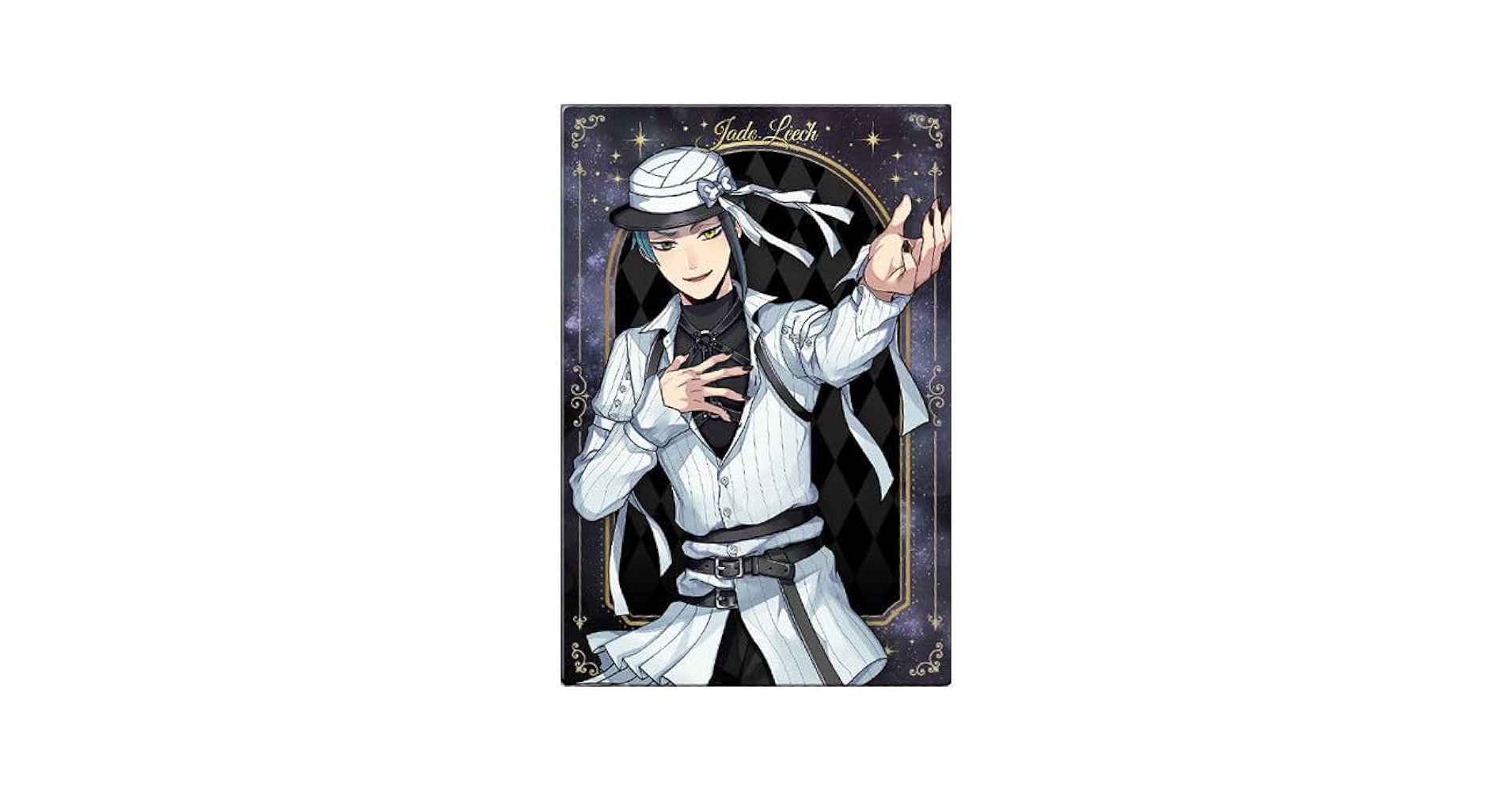 ツイステ ジェイド ジェイドリーチ ウエハース No.10 ジェイド・リーチ (キャラクターカード) 】 ディズニー