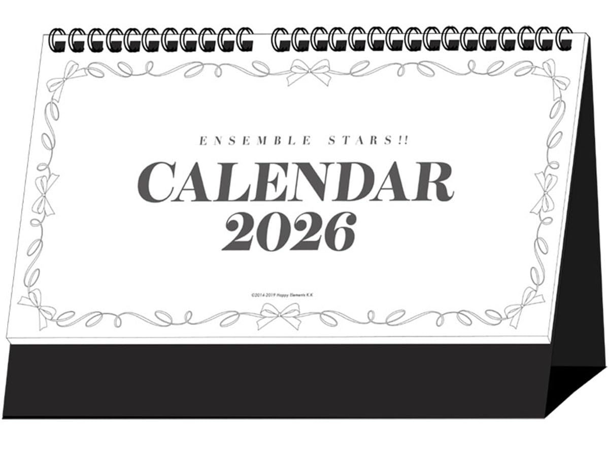 エンスカイ 卓上 あんさんぶるスターズ!! 2026年カレンダー 13×25cm CL-042