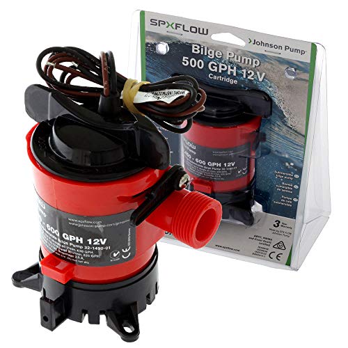 Pompa di sentina a immersione 12V Johnson Pumps 40 l/min