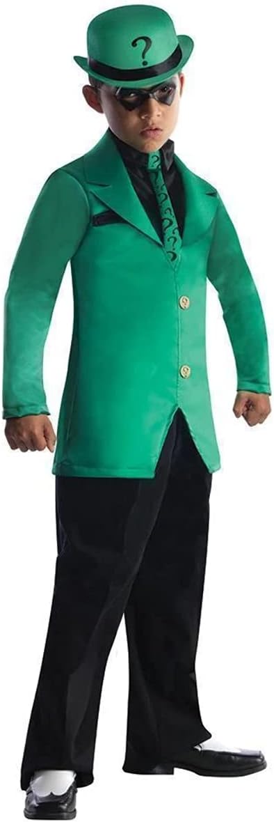 DC Super Villains Child Riddler Costume