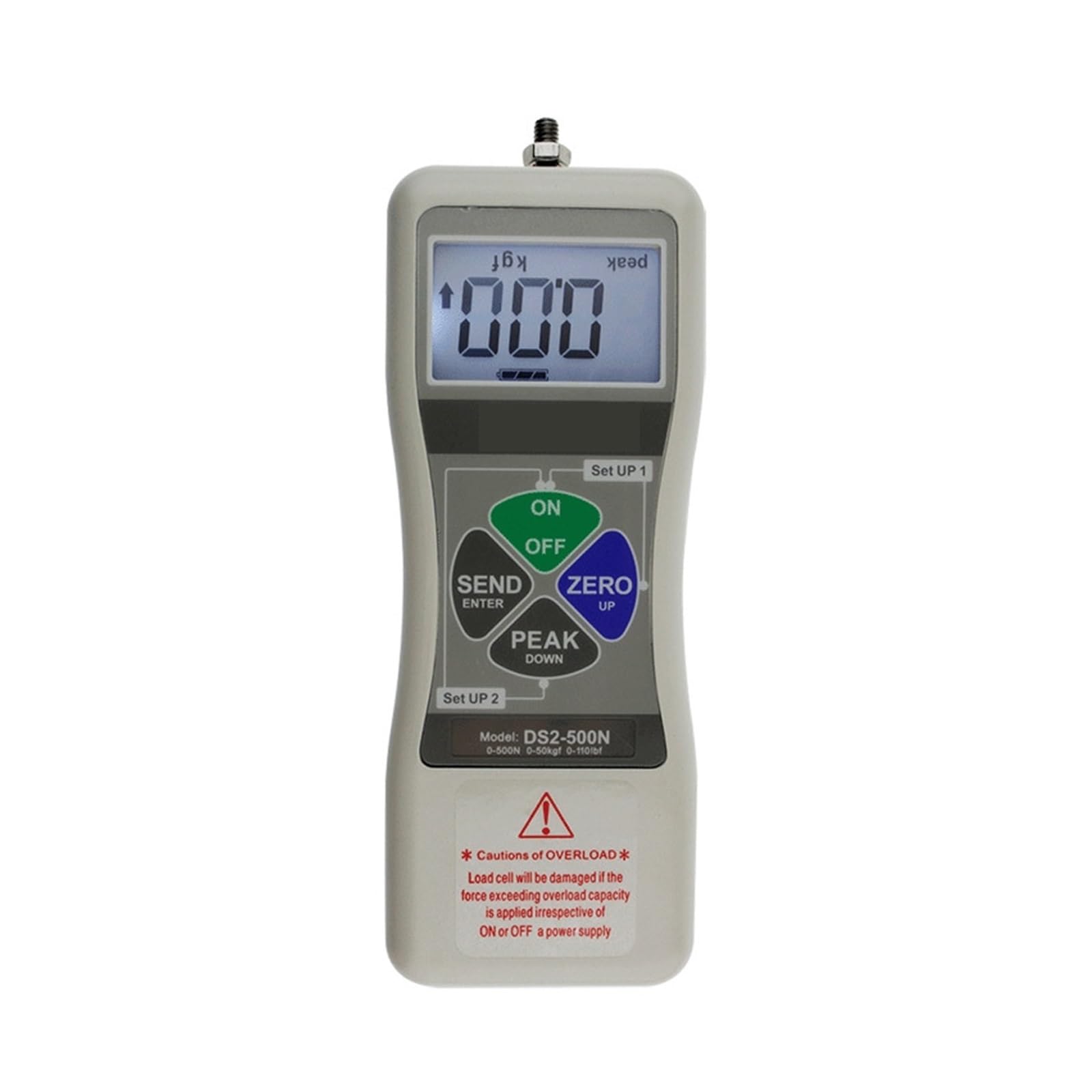 Dynamometr, Precyzyjny cyfrowy miernik siły nacisku DS2-500N 1000N Push 20N 2KGS Tester siły uciągu Mały czujnik dynamometru,Cyfrowy miernik siły(DS2-5N)
