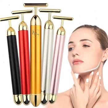 24K GOLDEN PULSE BEAUTY BAR 2個セット MC BIKEN Beauty Bar 24K Golden Pulse Facial Massager