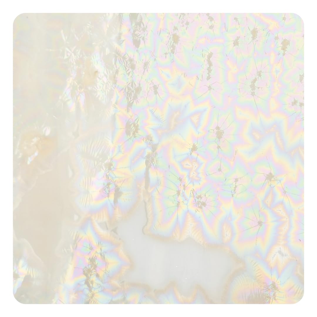 AMACO Cosmos CO-06 Supernova White Crystalline Gloss Glaze Pint, 16 oz. (473 mL), Iridescent Mid-High Fire Cone 5-6 (CO) Liquid Ceramic Pottery Glaze for Bisque