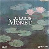 Claude Monet 2023 - Wand-Kalender - Broschüren-Kalender - 30x30 - 30x60 geöffnet - Kunst-Kalender (GRID CALENDAR) - Herausgeber: NEUMANN Künstler: Claude Monet 