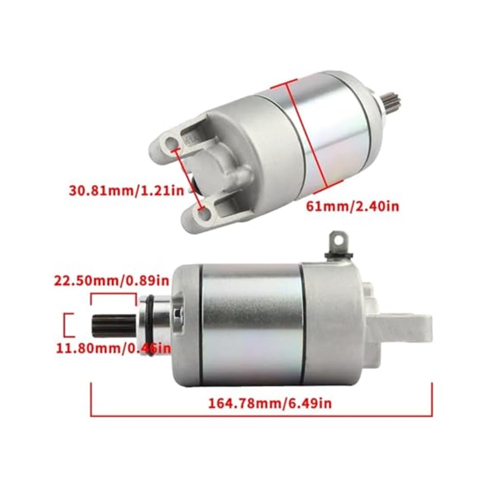 Motor de arranque Motor de arranque eléctrico para motocicletas CZD250, CZD300,para X-MAX 250/300 para EVOLIS 300 (2017-2020)